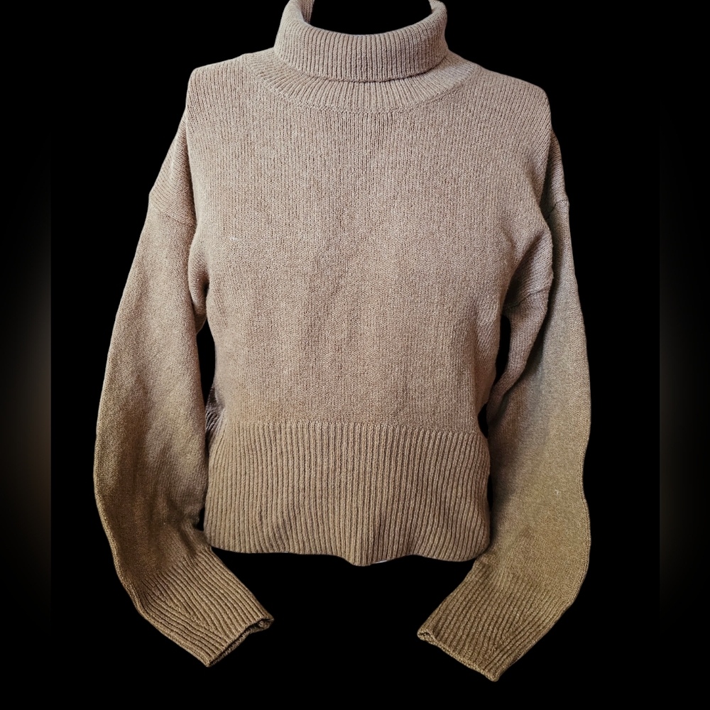 NWT A New Day Brown Mock Turtleneck Sweater‎ Size Extra Small